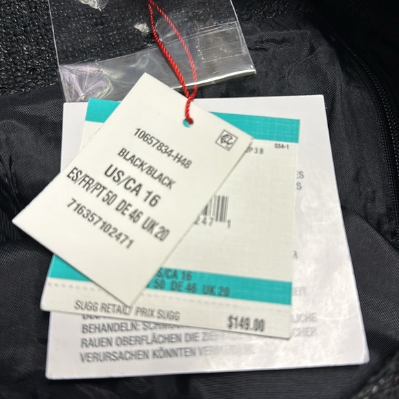 Anne Klein Women's Sequin Tweed Sheath. Sleeveless random sequins. NWT Sz16 - Picture 5 of 5